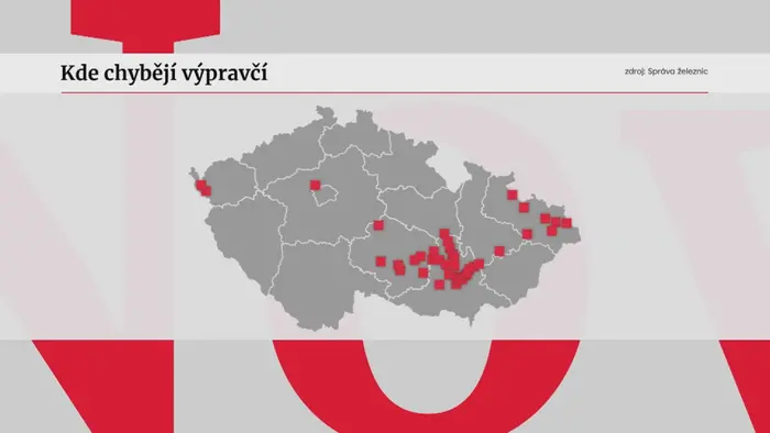 Kde chybějí výpravčí