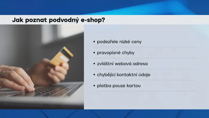 Jak poznat podvodný e-shop