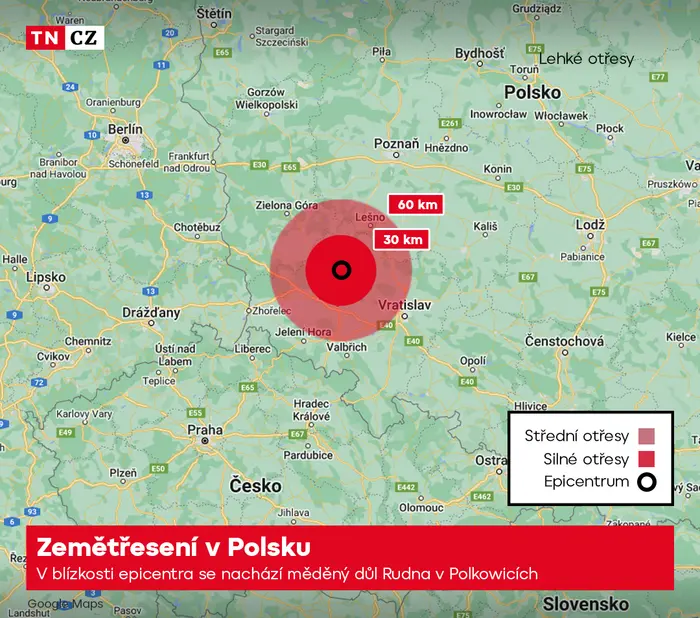 Zemětřesení v Polsku