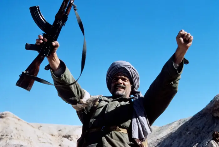 Herec Spiros Focás ve filmu Rambo III