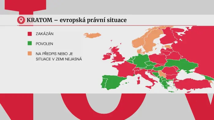 Regulace kratomu v Evropě