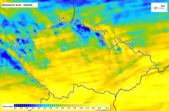 Sluneční svit – středa