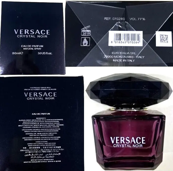 Zdraví nebezpečný parfém Versace