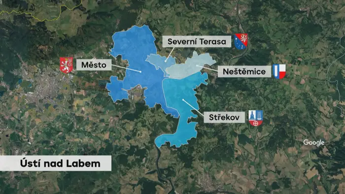 Městské obvody města Ústí nad Labem