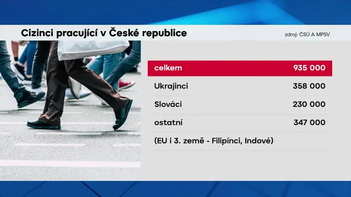 Cizinci pracující v ČR