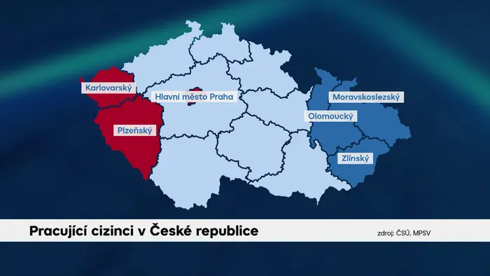 Pracující cizinci v České republice
