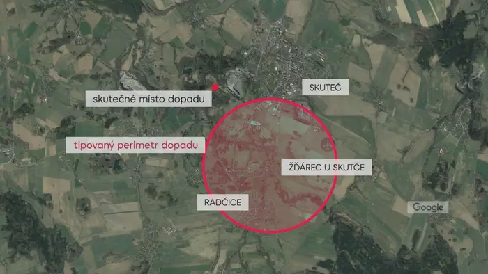 Oblast pátrání po ortéze