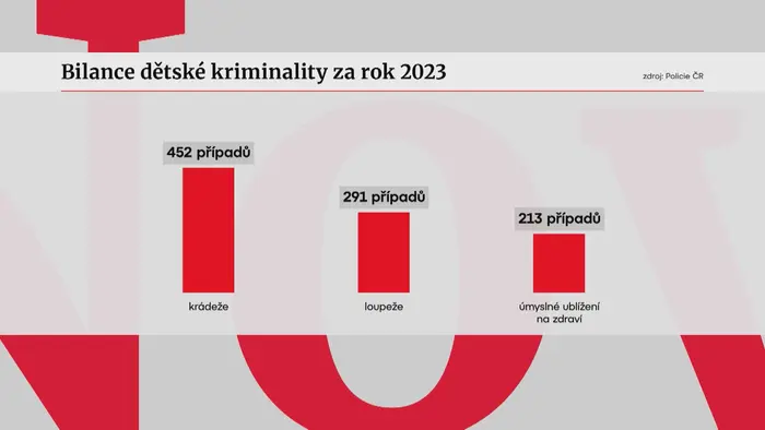 Bilance dětské kriminalistiky za rok 2023
