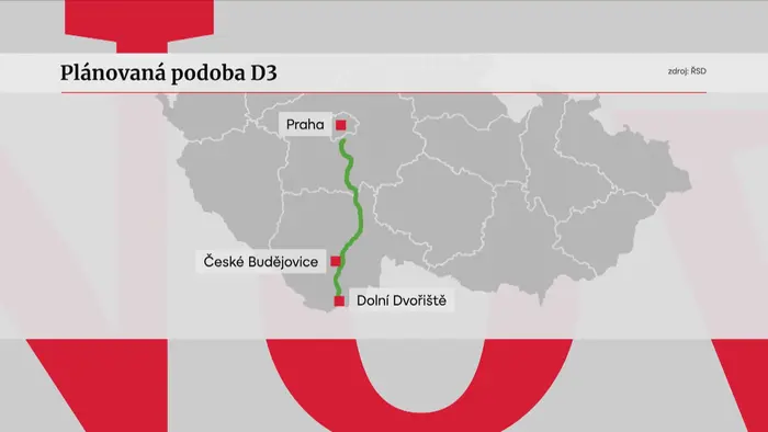Plánovaná podoba D3