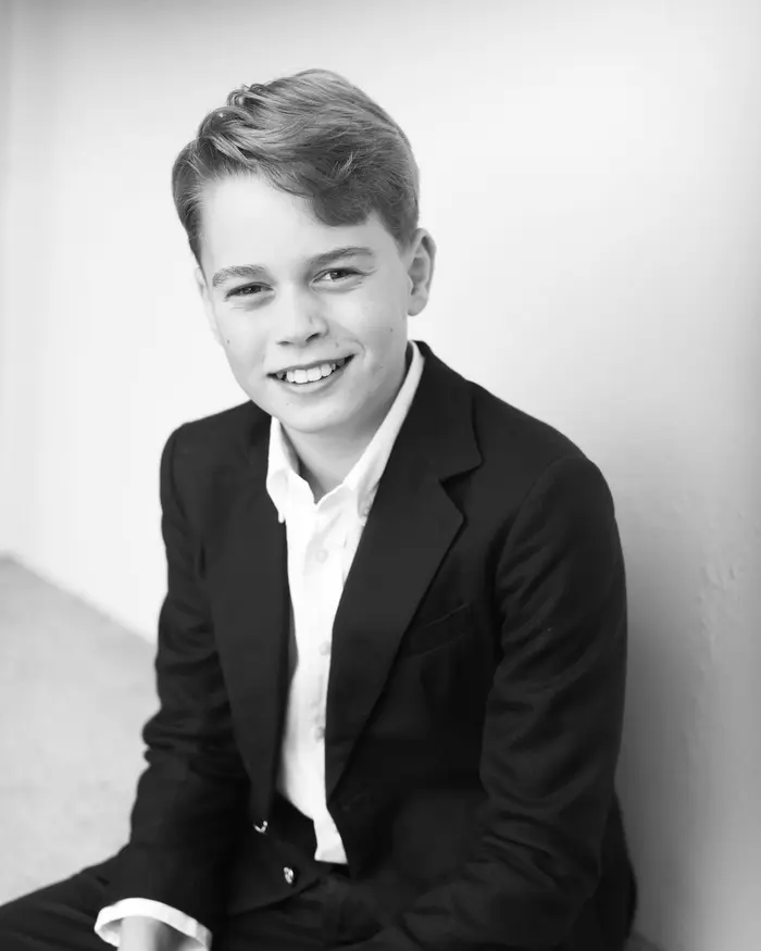 Oficiální narozeninová fotografie prince George