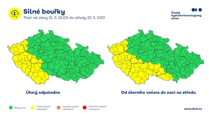 Výstraha před bouřkami