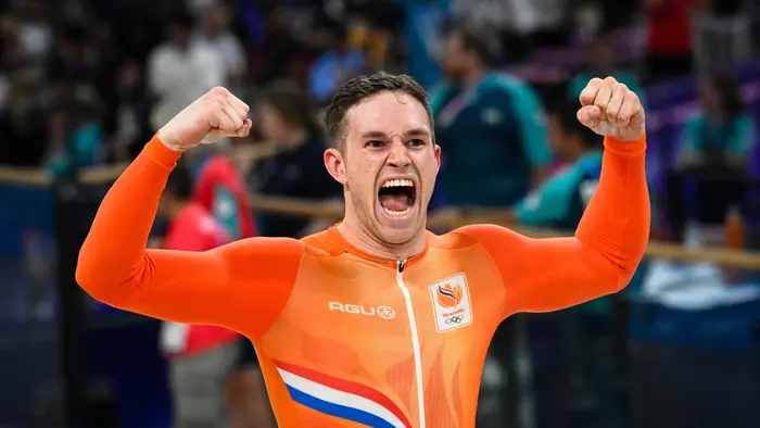 Dráhový cyklista Harrie Lavreysen
