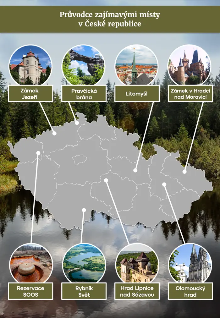Zajímavá místa v České republice