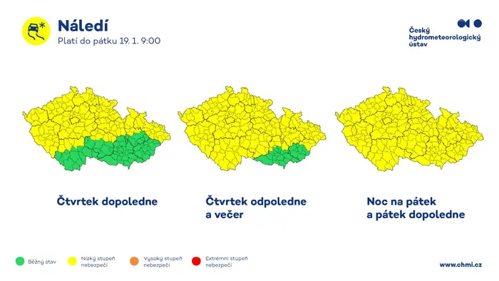 náledí