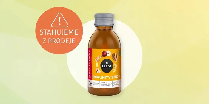 Leros Immunity SHOT zázvor + vitamín C 150 ml