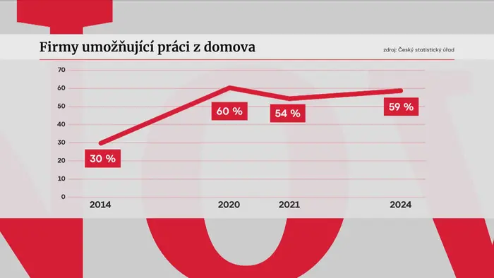 Firmy umožňující práci z domova