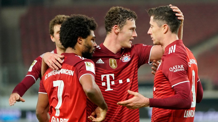 Bundesliga: Stuttgart vs. Bayern Mnichov - 14. 12. 2021