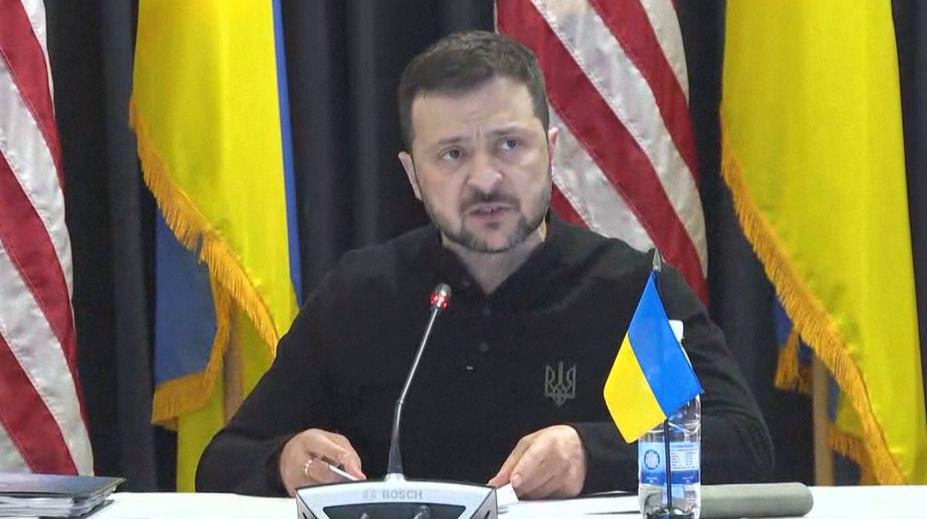 Zelenskyj: Putin chce víc okupaci Ukrajiny než bezpečí svého území v Rusku