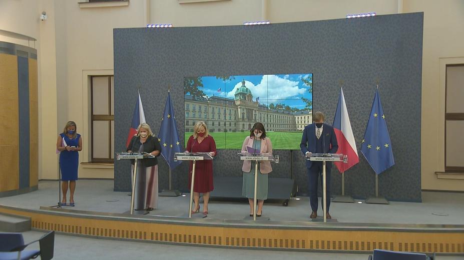 Tisková konference Úřadu vlády