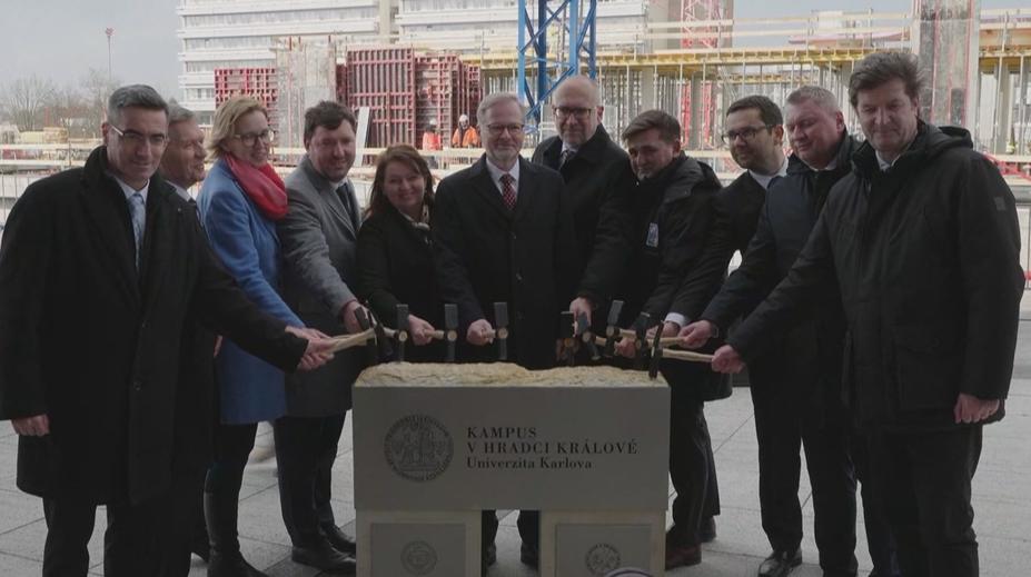 V Hradci Králové začala druhá etapa stavby kampusu Karlovy univerzity
