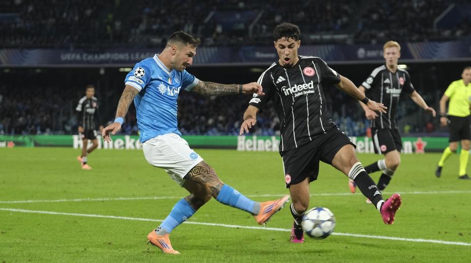 Liga mistrů –⁠⁠⁠⁠⁠⁠ sestřih: Neapol vs. Eintracht Frankfurt (4. 11. 2025)