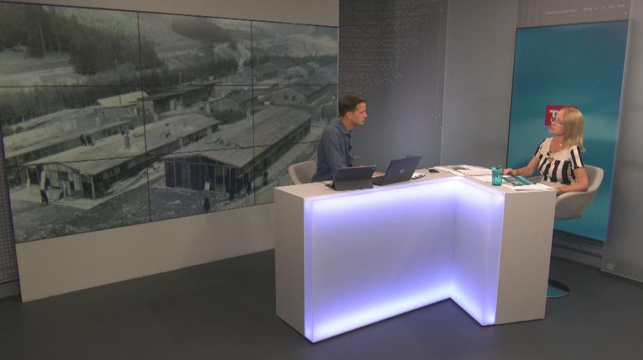 Zhruba 1 400 lidí prošlo sběrným táborem pro Romy v Hodoníně. Pietní akce se zúčastnil i Fiala