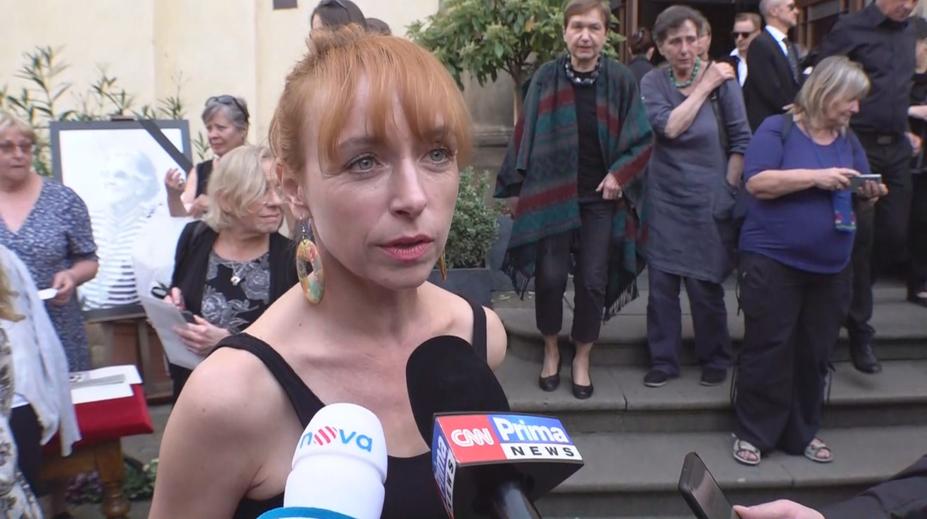 Medě Mládkové projevila úctu i Tatiana Dyková