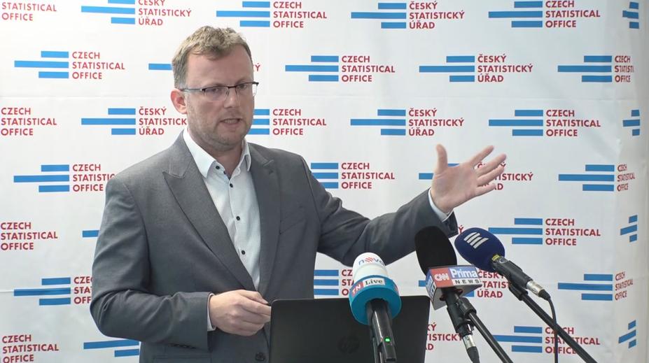 Česká ekonomika klesla v 1. čtvrtletí o 0,4 procenta, zjistil ČSÚ