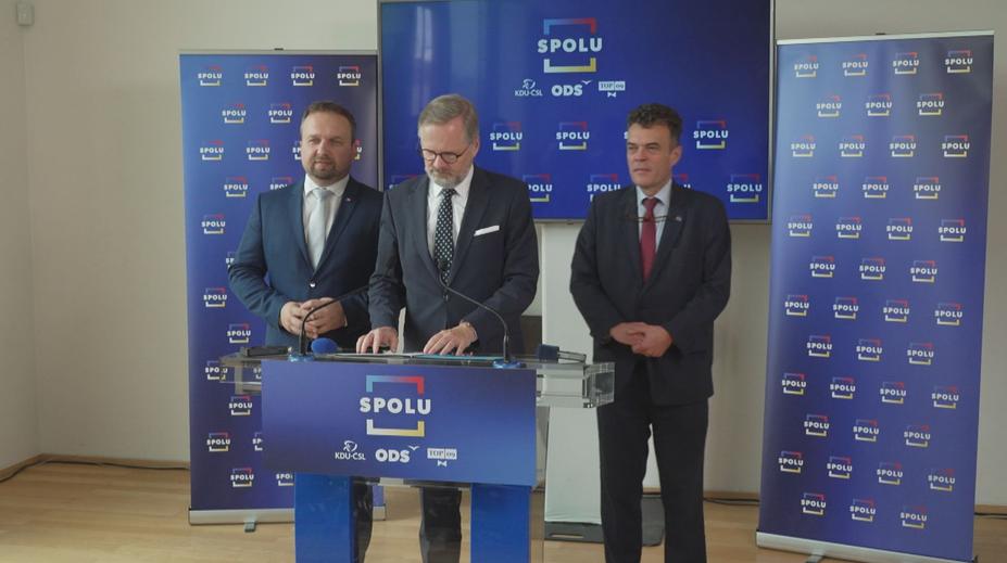 Koalice SPOLU podpoří v prezidentských volbách tři kandidáty. Vlastního mít nebude