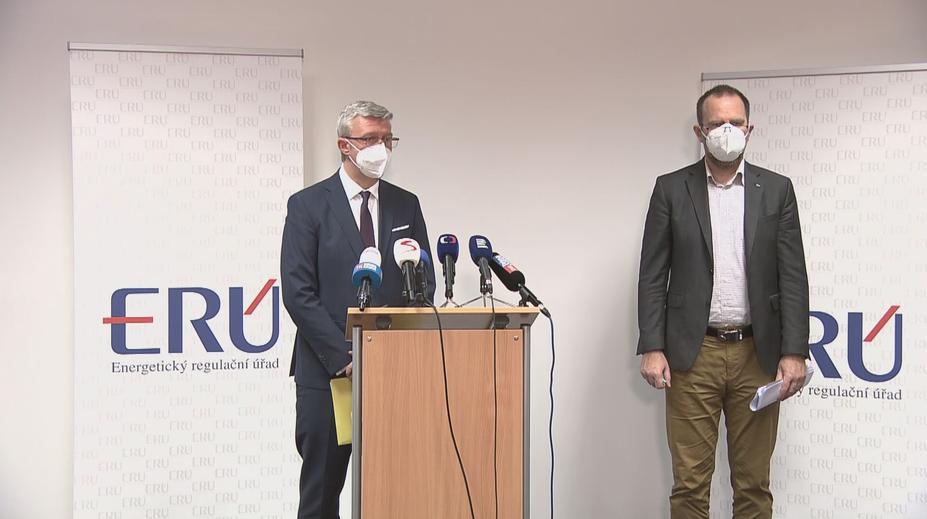 Tisková konference ministerstva průmyslu a obchodu