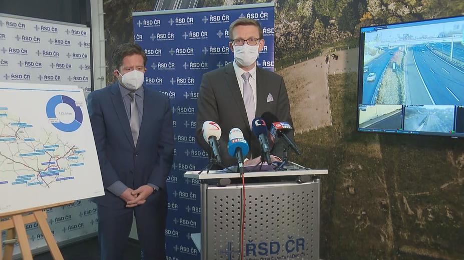 Tisková konference Ministerstva dopravy ČR