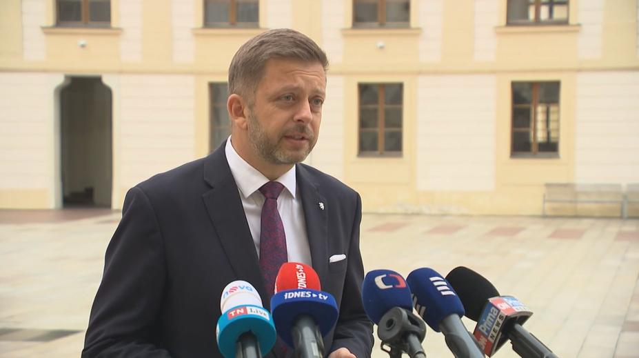 Ministr Rakušan se sešel s prezidentem Pavlem. Představil mu nominované generály