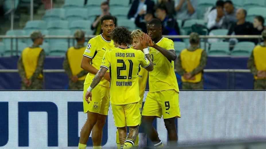 Liga mistrů – sestřih: Sabah Baku vs. Borussia Dortmund (20. 10. 2026)