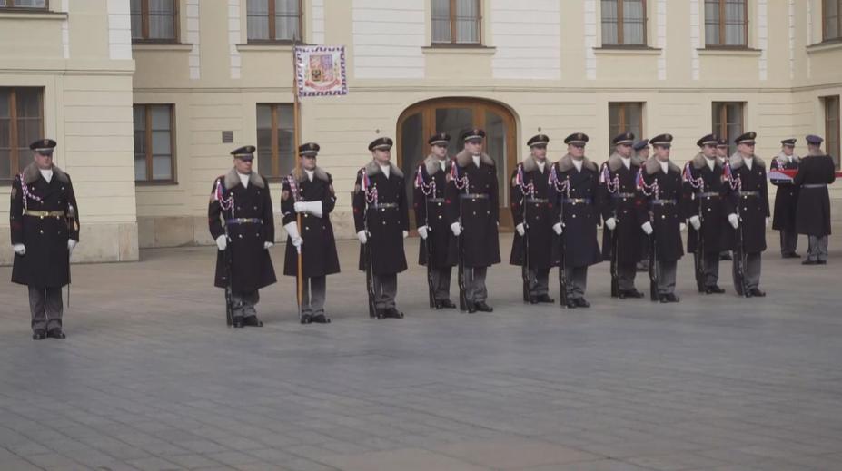 Pražský hrad vyjadřoval solidaritu Ukrajině