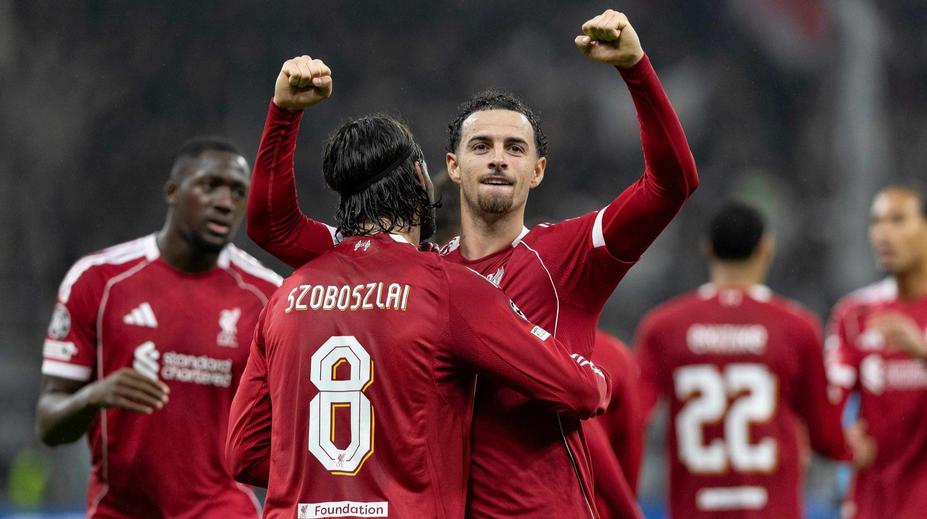 Liga mistrů – sestřih: Eintracht Frankfurt vs. Liverpool (22. 10. 2025)