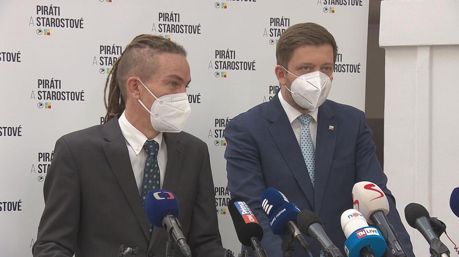 Tisková konference koalice PIRSTAN