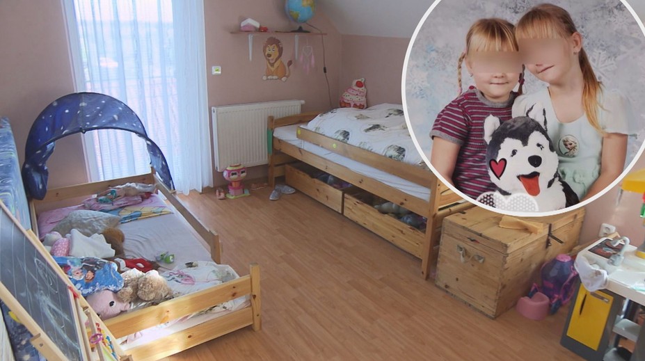 Pokojíček holčiček zůstal opuštěný. Otec promluvil o tragédii