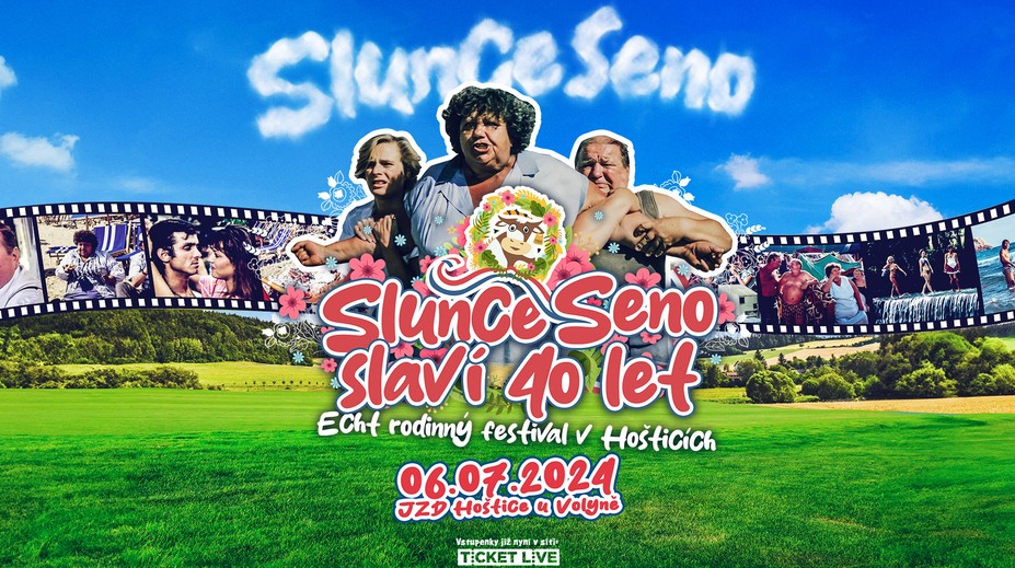 40 let poté: Hoštice čeká festival Slunce, seno. Dorazí i hvězdy oblíbené trilogie