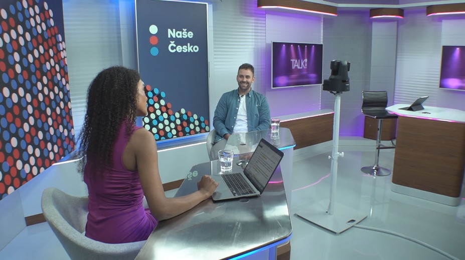 TN Live poprvé v novém studiu. Výsledek předčil moje očekávání, říká moderátorka