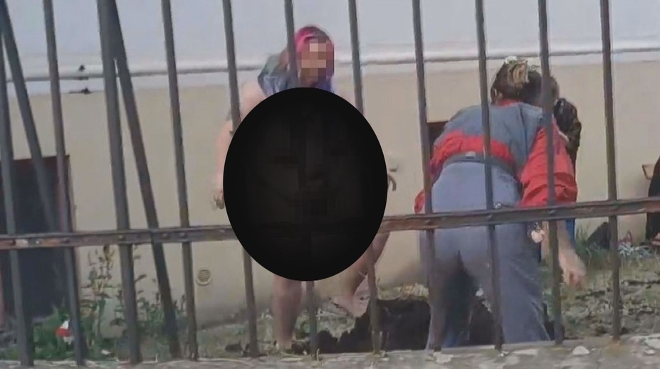 Nahá žena se předváděla před dětmi. Šlo o uměleckou akci, tvrdí vysoká škola