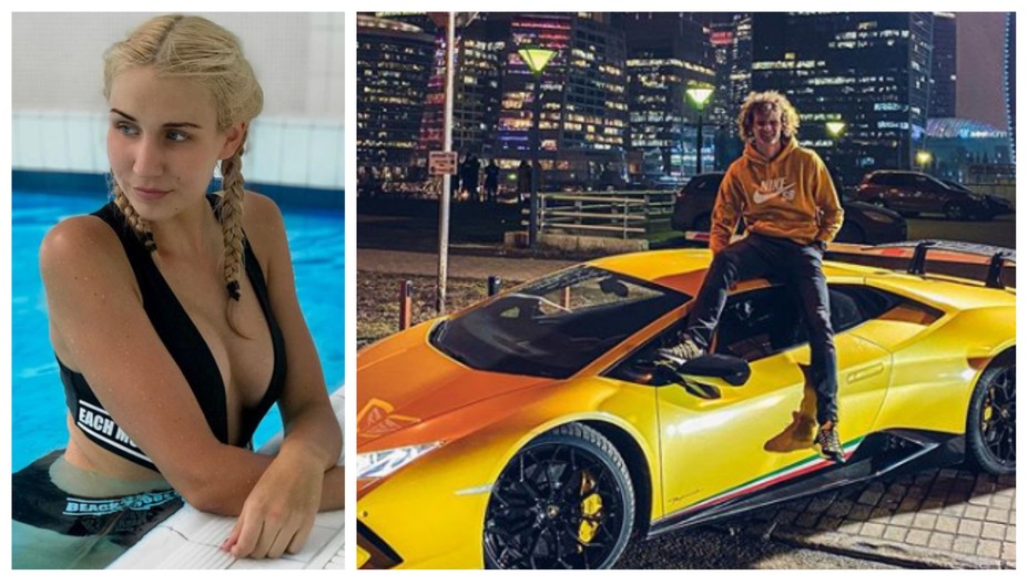 Lambo, kámoši i krásná blondýnka. Takové byly narozeniny Alexe Krále