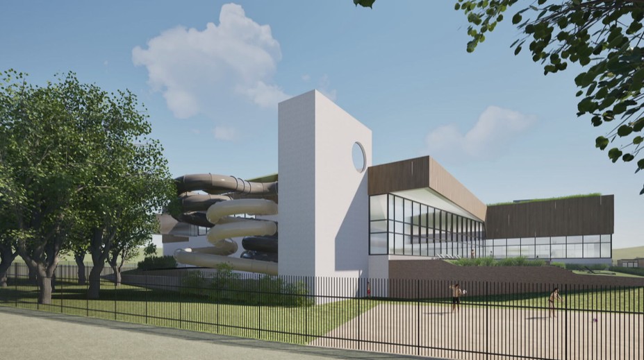 V Českém Krumlově vznikne nové aquacentrum. Starý bazén před rokem shořel