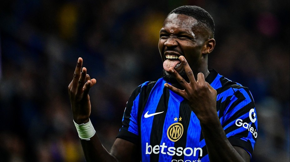 Oslabený FC Turín potrápil Inter. Těsný triumf zařídil hattrickem Thuram