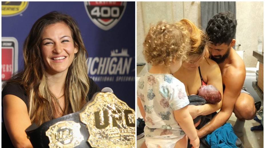 Bývala UFC šampionka to nestihla do nemocnice! Syna porodila v koupelně