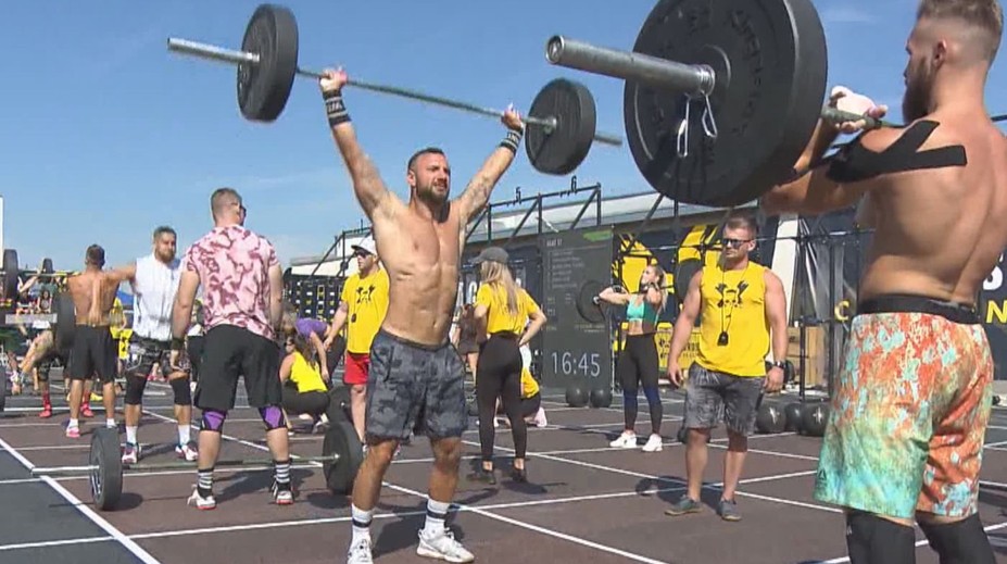 V Budějovicích začaly crossfitové Big Summer Games. Zúčastnil se i Procházka