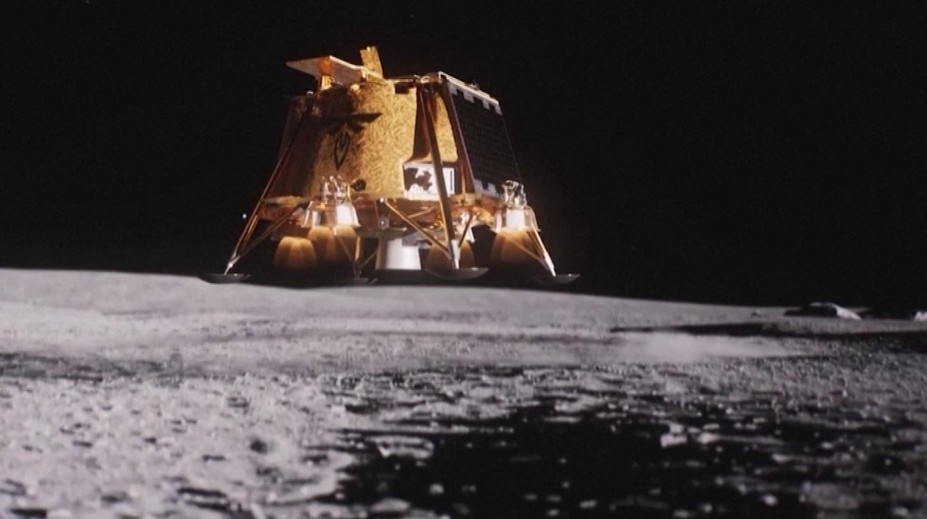 Na Měsíci přistál americký modul. Pomůže dalšímu letu astronautů