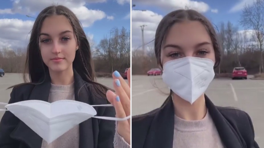 Jednoduchý trik! Respirátor může mít více užití, než byste čekali