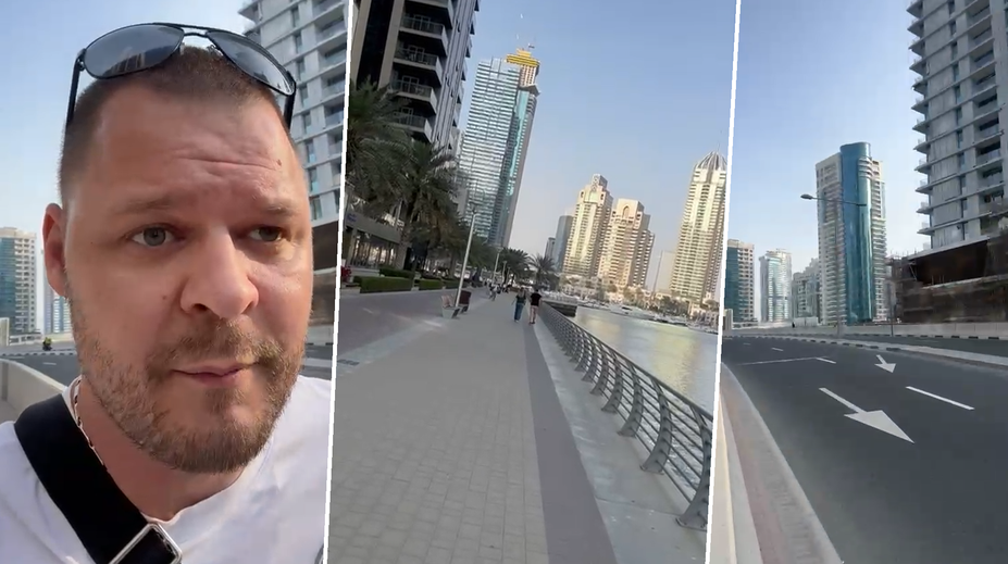 VIDEO: Z Dubaje se stalo město duchů. Čech poskytl unikátní záběry z místa