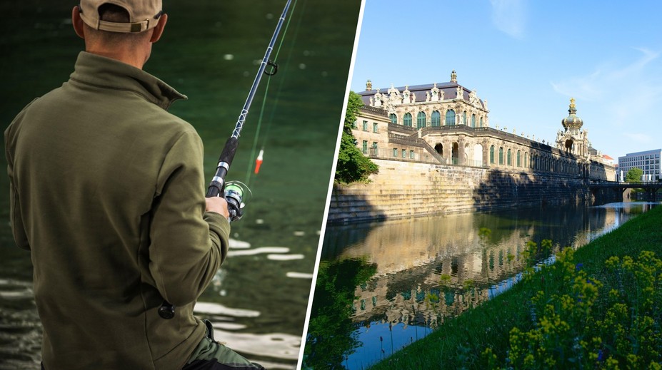 Opilý cizinec pobouřil Němce. Chytal ryby ve vodě u historické památky Drážďan