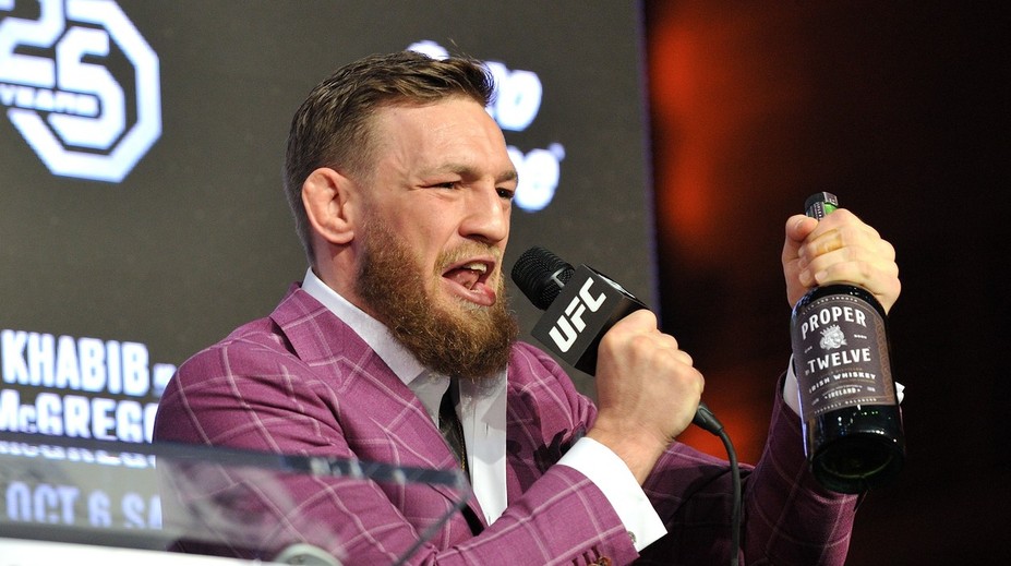 McGregor prodejem whiskey vydělal víc, než se myslelo!